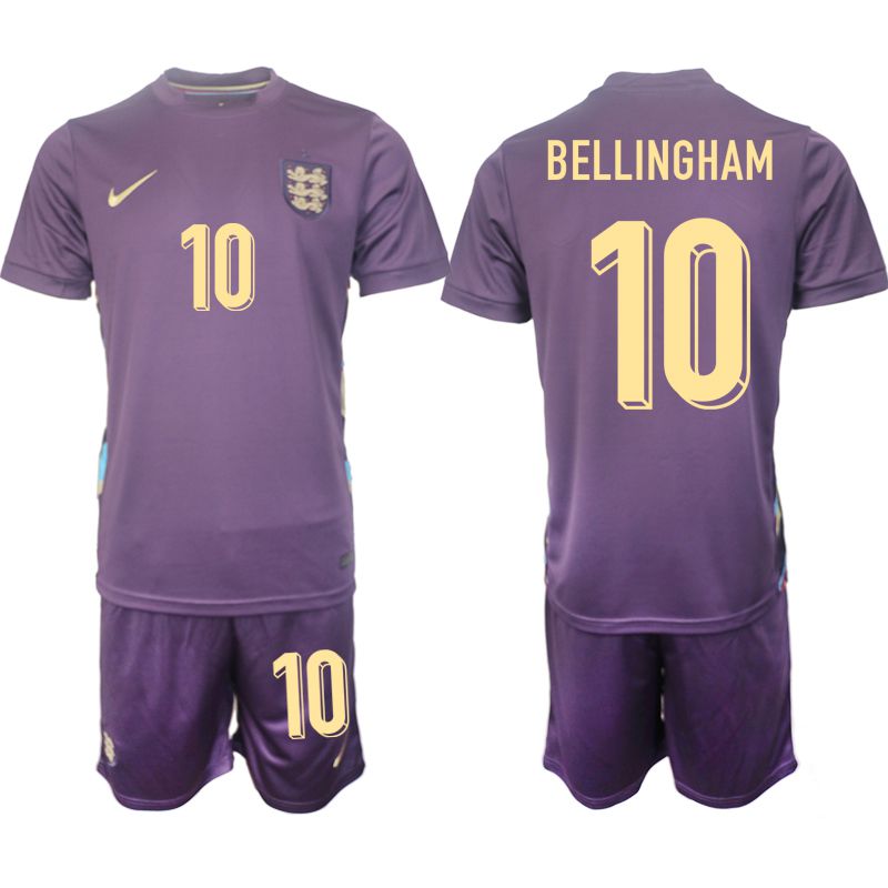 Men 2024-2025 Season England away purple #10 Soccer Jerseys->england jersey->Soccer Country Jersey